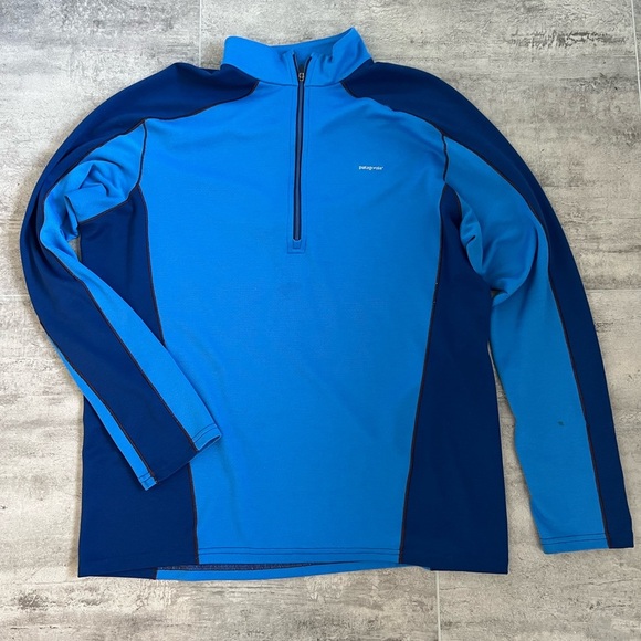 Patagonia 1/4 Zip Pullover Men Size L - Picture 1 of 5